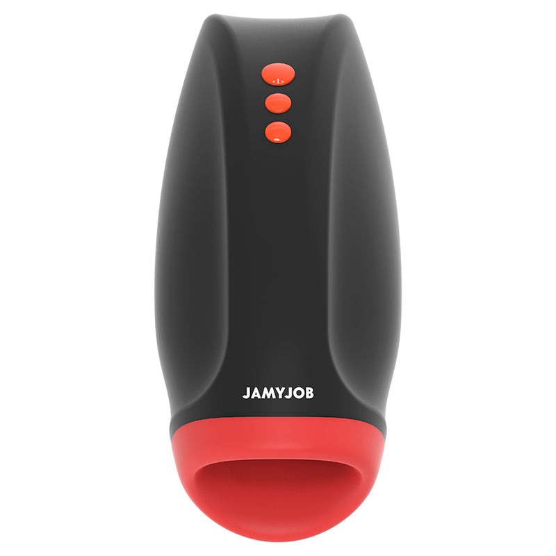 JAMYJOB NOVAX MASTURBADOR CON VIBRACION Y COMPRESIoN