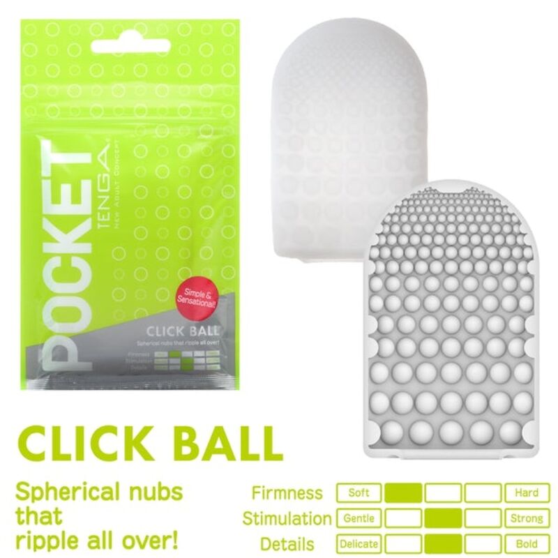 TENGA CLICK BALL MASTURBADOR POCKET