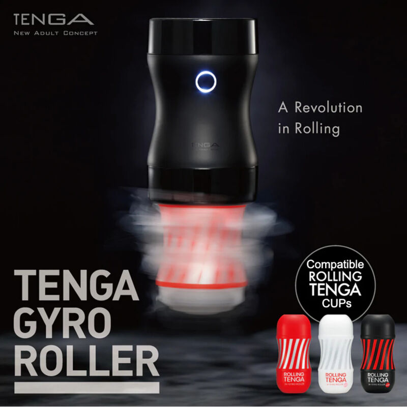 ROLLING TENGA GYRO ROLLER CUP STRONG MASTURBADOR