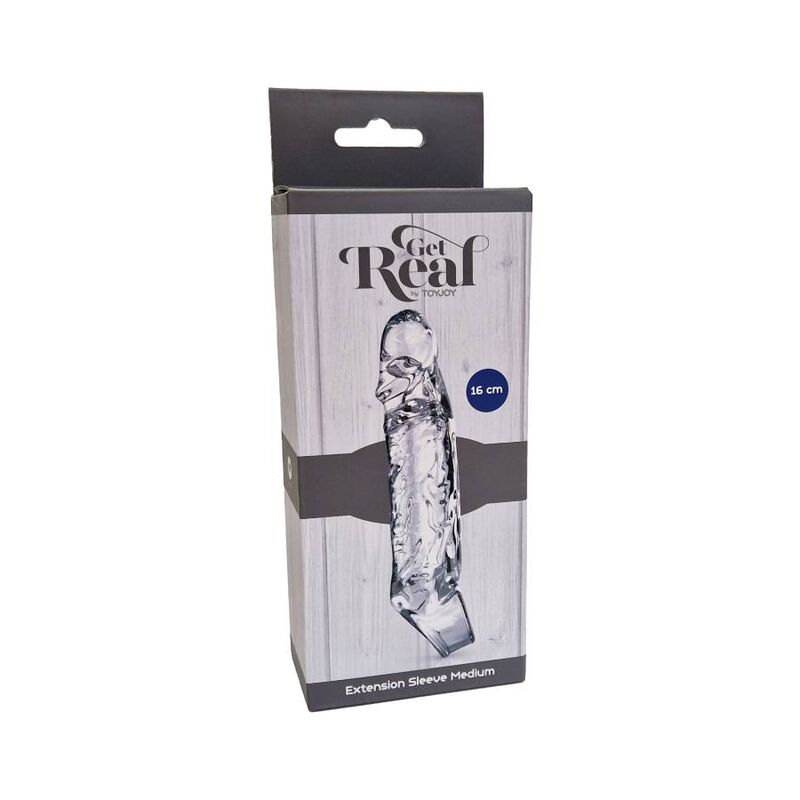 GET REAL EXTENSION MEDIO 16 CM TRANSPARENTE