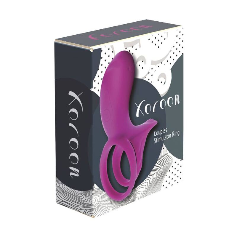 XOCOON ANILLO VIBRADOR PARA PAREJAS FUCSIA