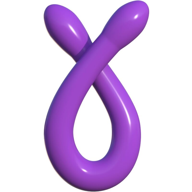 CLASSIX DILDO DOBLE FLEXIBLE 437 CM MORADO