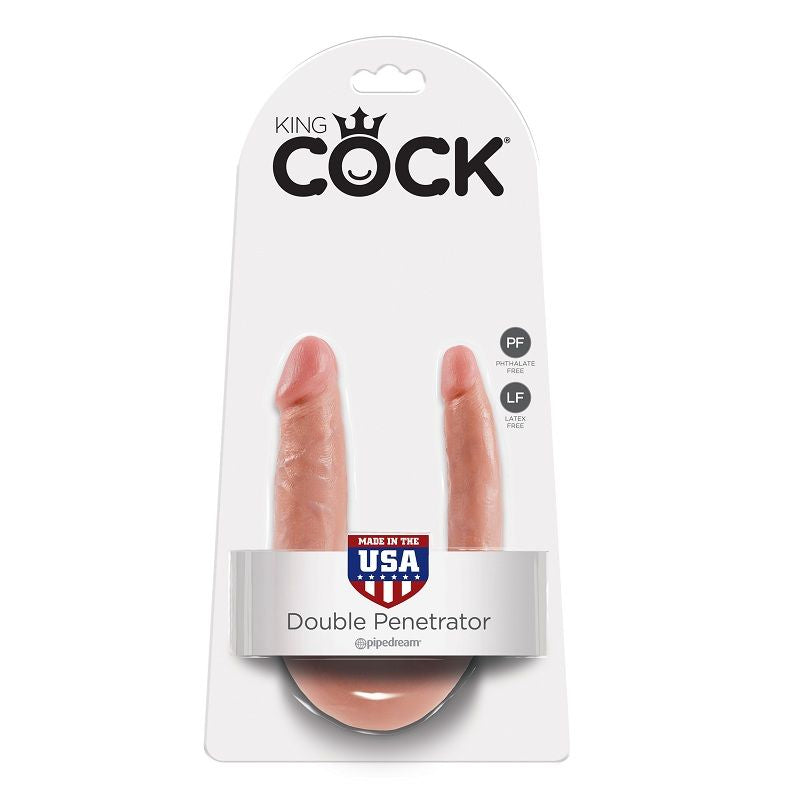 KING COCK DILDO DOBLE PENETRACIoN 127CM NATURAL