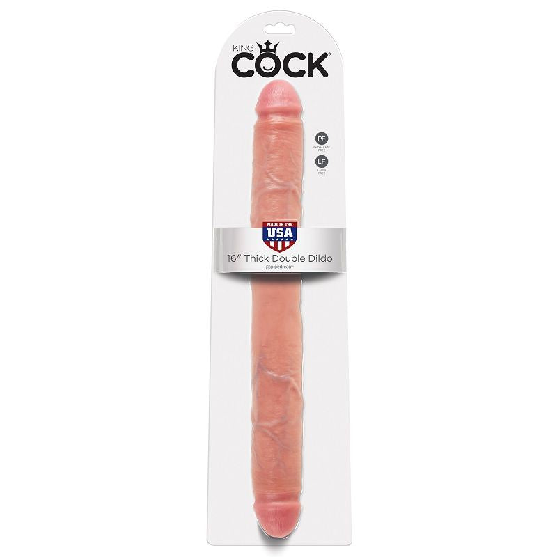 KING COCK THICK DILDO DOBLE PENETRACIoN 406CM