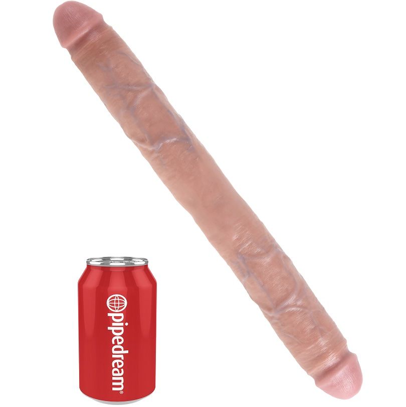 KING COCK THICK DILDO DOBLE PENETRACIoN 406CM