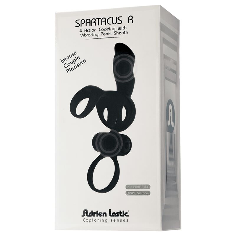 ADRIEN LASTIC SPARTACUS ANILLO FUNDA DE PENE CON VIBRADOR