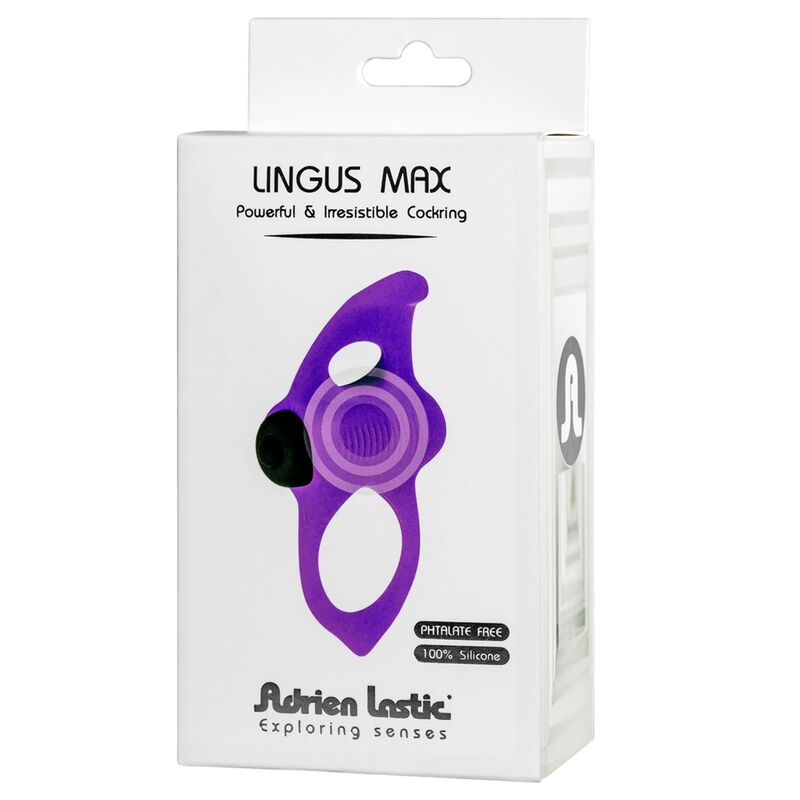 ADRIEN LASTIC LINGUS MAX ANILLO VIBRADOR VIOLETA