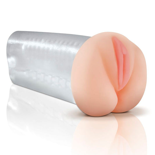 EXTREME TOYZ MASTURBADOR VAGINA NATURAL TRANSPARENTE