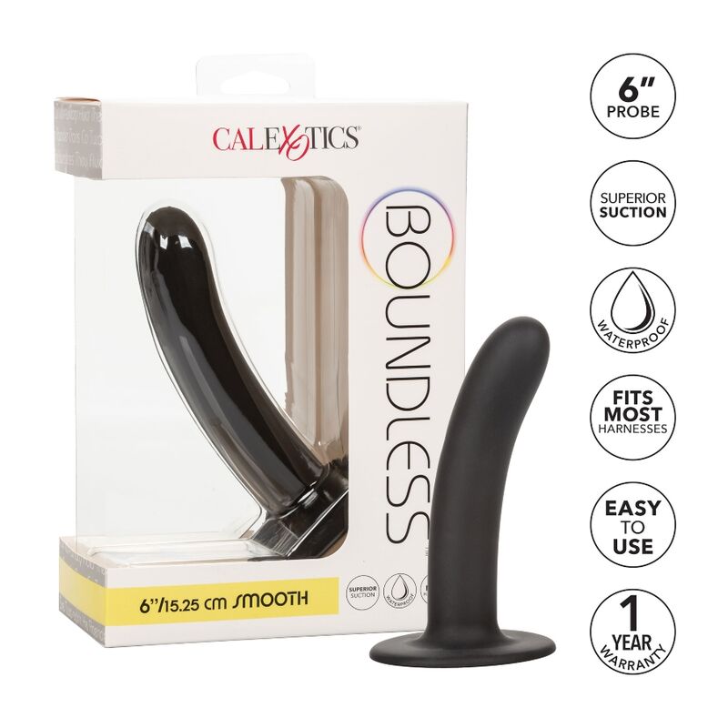 CALEX BOUNDLESS DILDO LISO 1525 CM COMPATIBLE CON ARNES