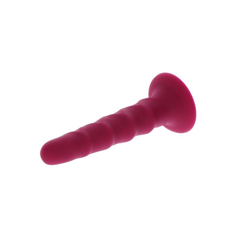 GET REAL RIBBED DONG 12 CM ROJO