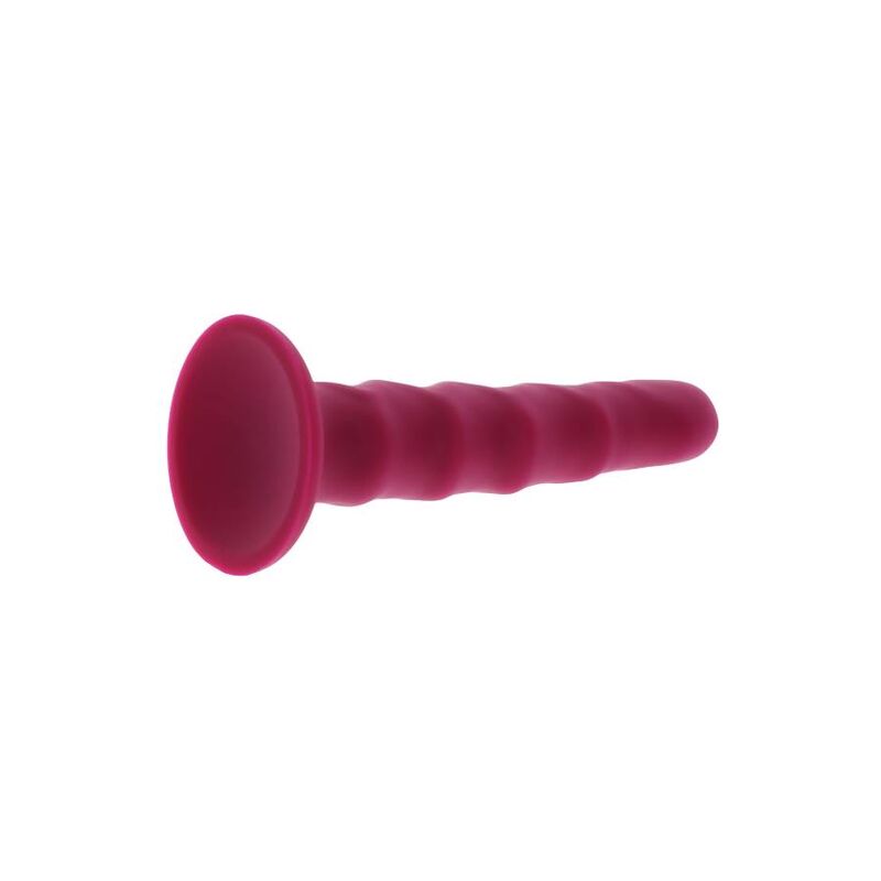 GET REAL RIBBED DONG 12 CM ROJO