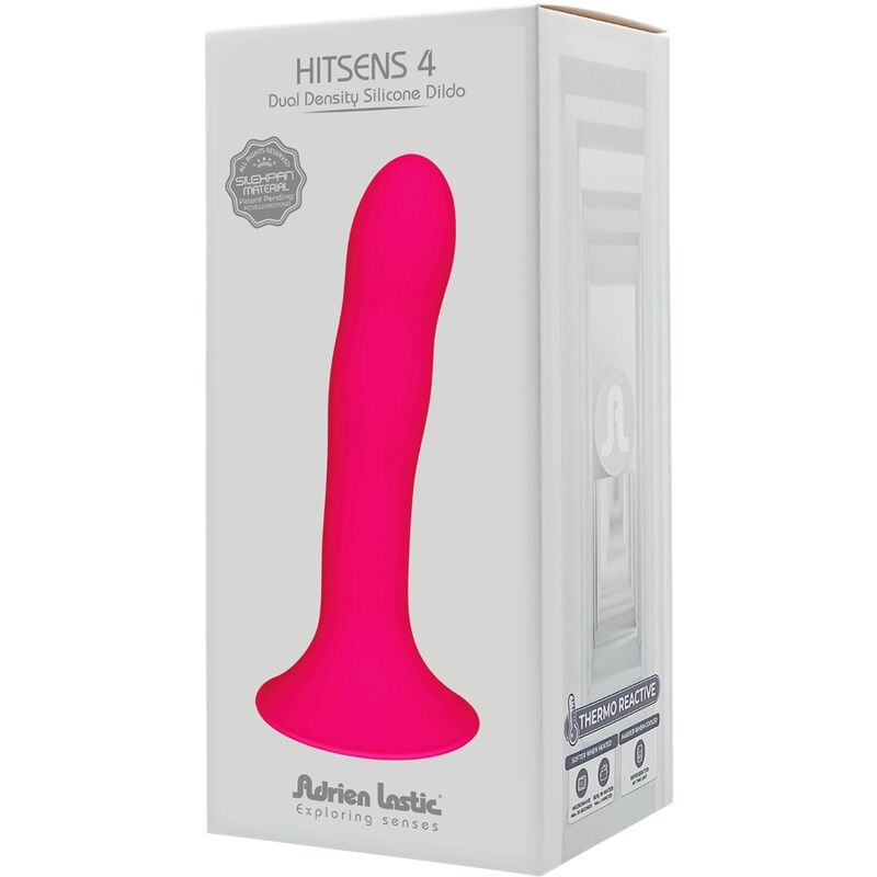 ADRIEN LASTIC HITSENS 4 DILDO SILICONA FUCSIA