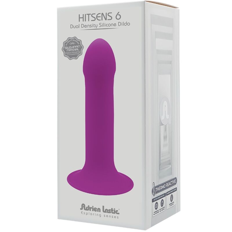 ADRIEN LASTIC HITSENS 6 DILDO SILICONA VIOLETA