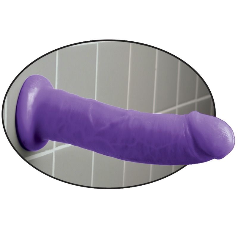 DILLIO DILDO CON VENTOSA 2032 CM LILA