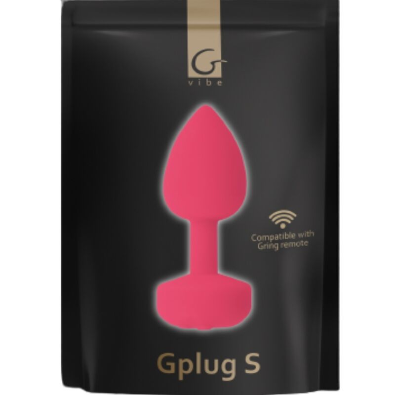 FUNTOYS GPLUG ANAL VIBRADOR RECARGABLE PEQUEyO ROSA NEON 3CM