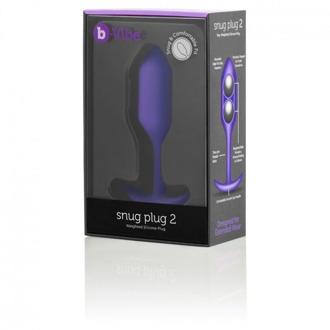 B VIBE SNUG PLUG ANAL 2 LILA