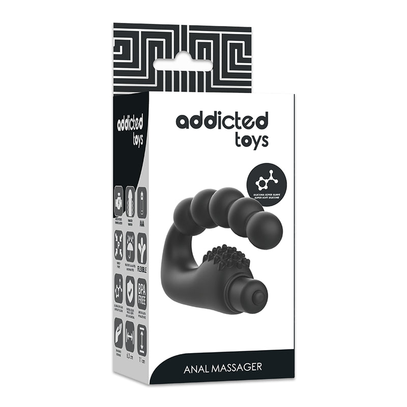 ADDICTED TOYS MASAJEADOR ANAL PROSTATICO CON VIBRACIoN