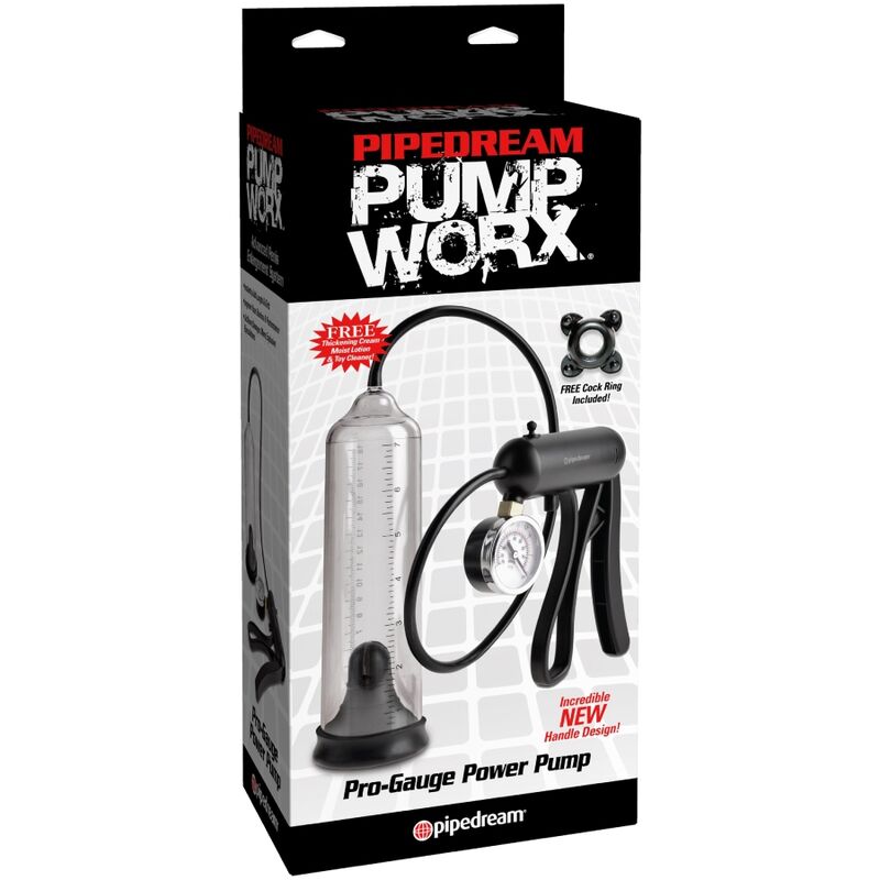 PUMP WORX BOMBA DE POTENCIA PRO GAUGE TRANSPARENTE