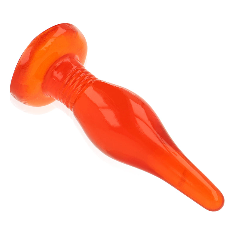 BAILE PLUG ANAL TACTO SUAVE ROJO 142 CM