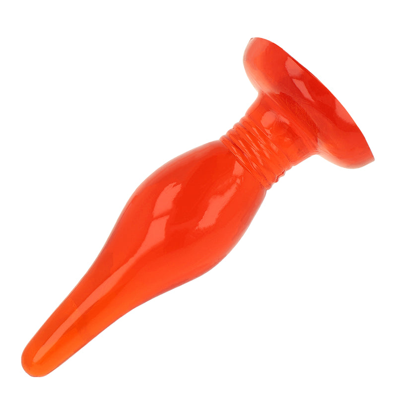 BAILE PLUG ANAL TACTO SUAVE ROJO 142 CM