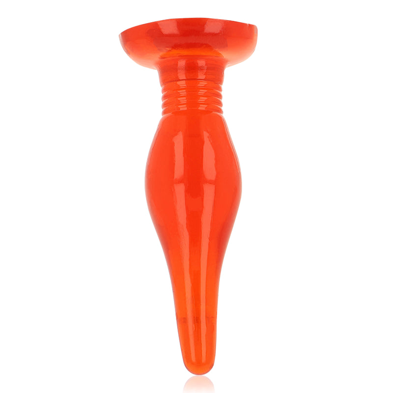 BAILE PLUG ANAL TACTO SUAVE ROJO 142 CM