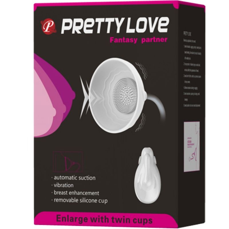 PRETTY LOVE FLIRTATION ESTIMULADOR DE PEZONES FANTASY PARTNER