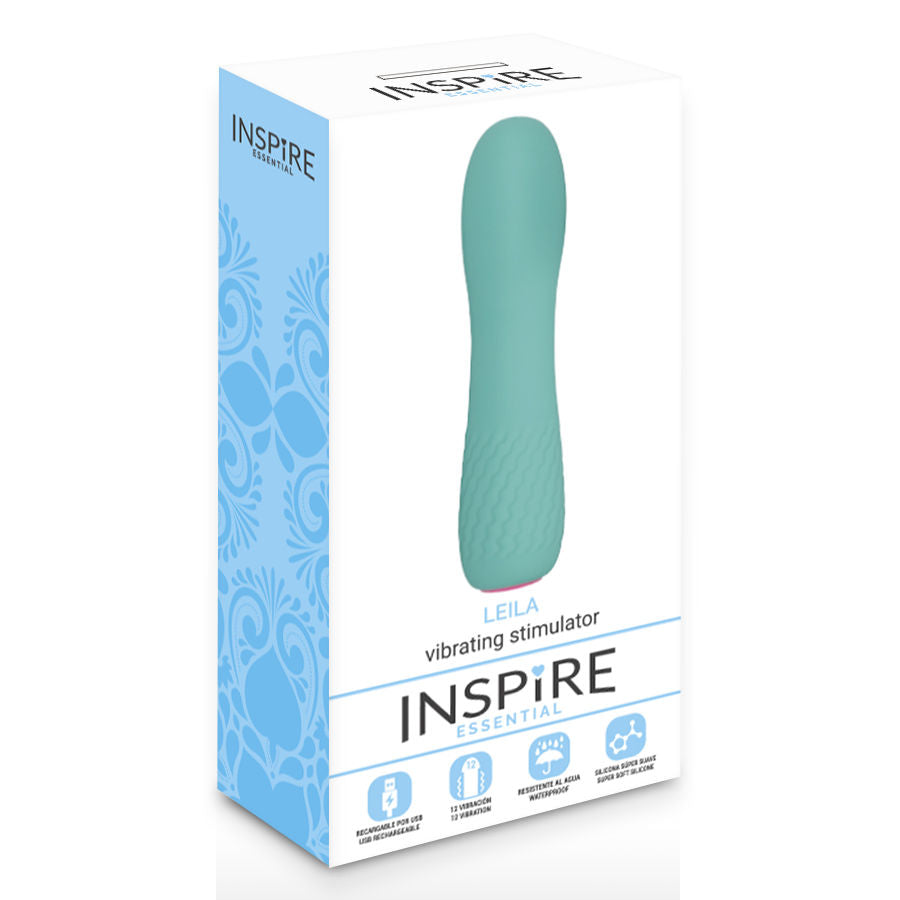 INSPIRE ESSENTIAL LEILA VIBRADOR TURQUESA