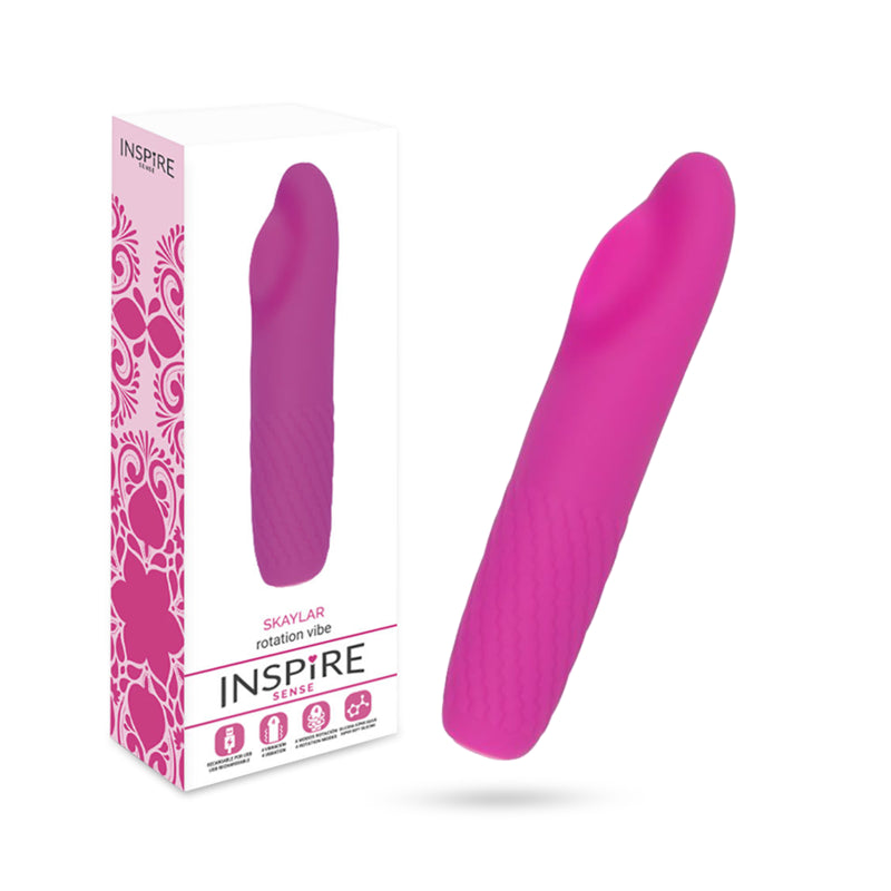 INSPIRE SENSE SKAYLAR VIBRADOR ROTADOR LILA