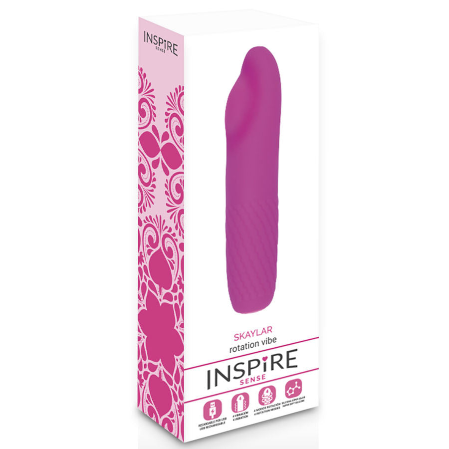 INSPIRE SENSE SKAYLAR VIBRADOR ROTADOR LILA