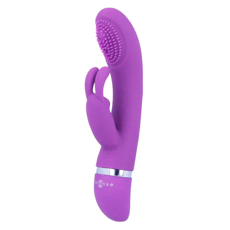 INTENSE SUSY VIBRADOR OSCILANTE SILICON RABBIT LILA