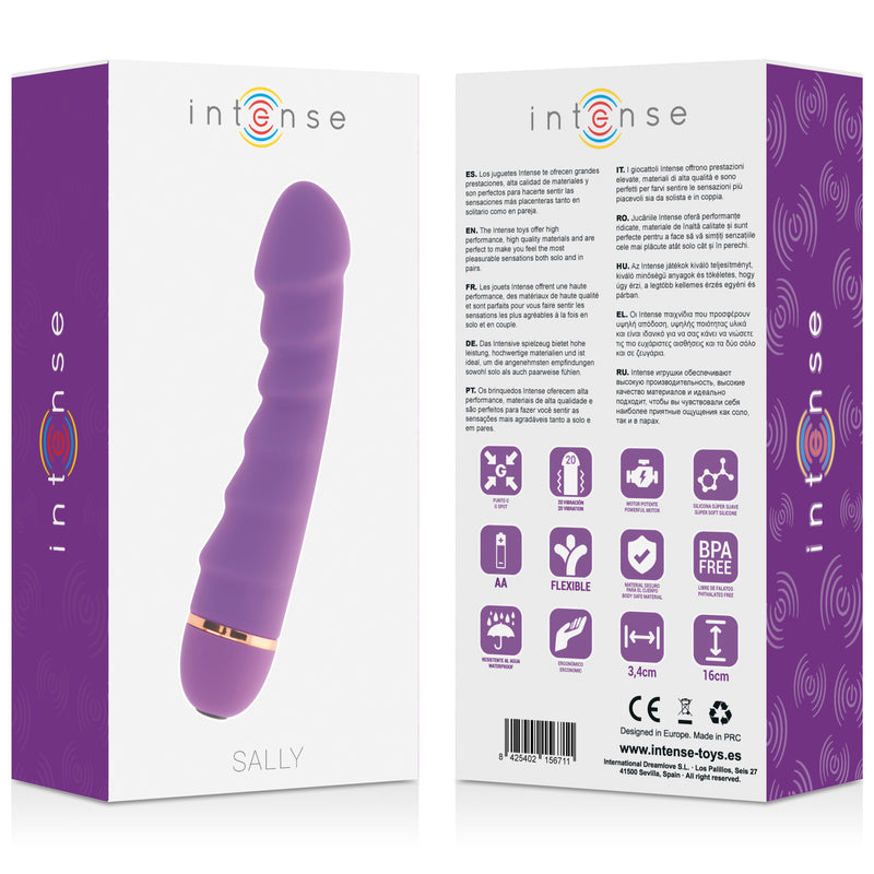 INTENSE SALLY 20 SPEEDS SILICONE LILA