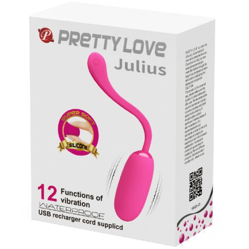 PRETTY LOVE SMART JULIUS HUEVO VIBRADOR