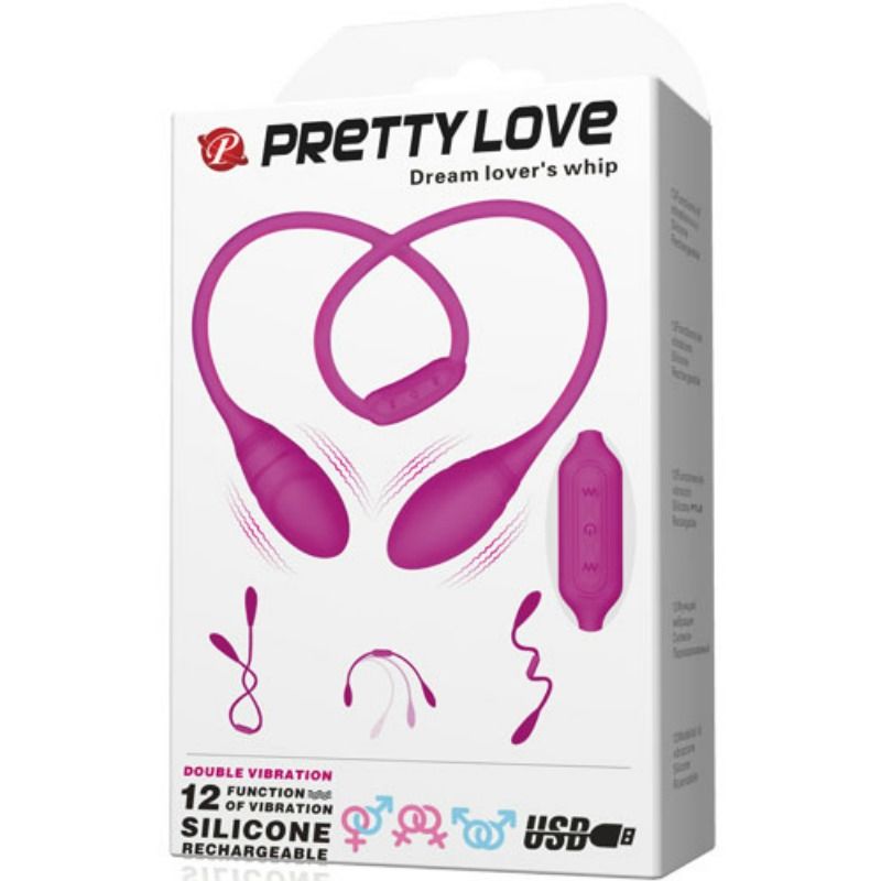 PRETTY LOVE ESTIMULADOR UNISEX DREAM LOVER S WHIP