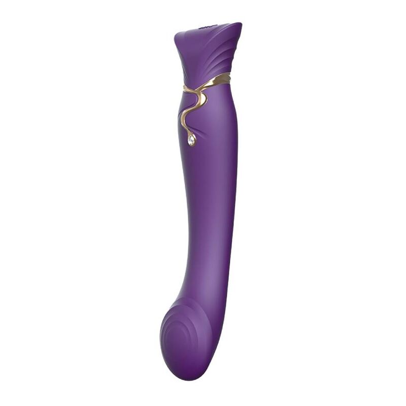 ZALO QUEEN SET PULSE WAVE CLIT STIM MORADO