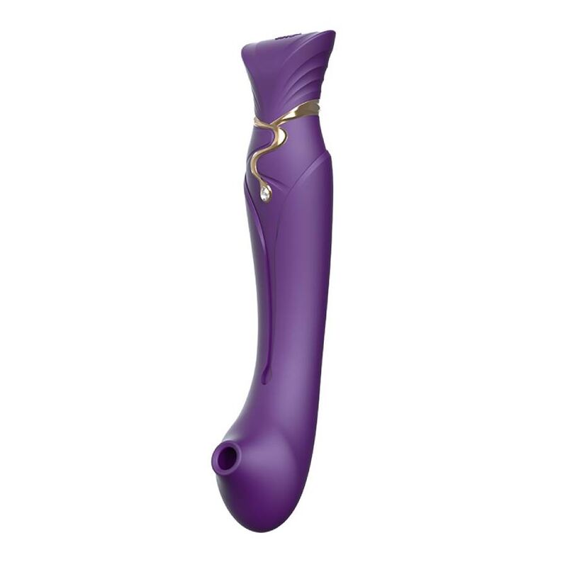 ZALO QUEEN SET PULSE WAVE CLIT STIM MORADO