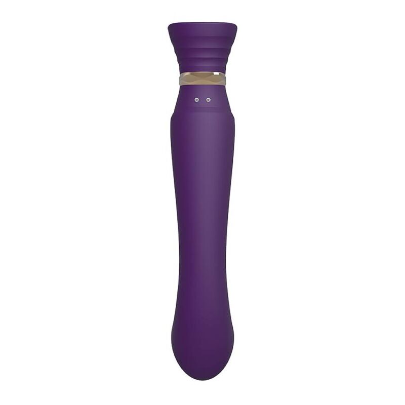 ZALO QUEEN SET PULSE WAVE CLIT STIM MORADO