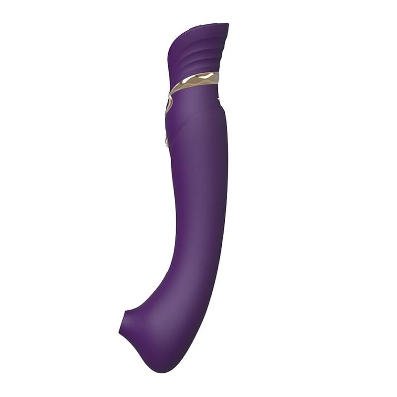 ZALO QUEEN SET PULSE WAVE CLIT STIM MORADO