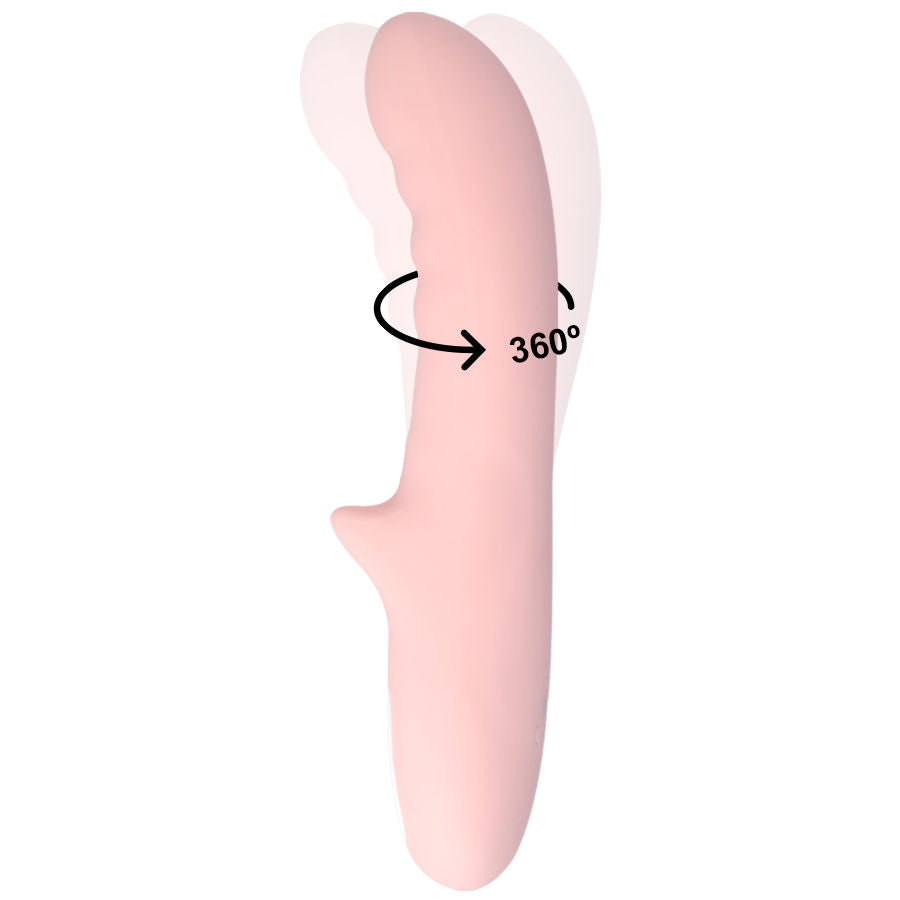 MIA PISA VIBRADOR ROTADOR ROSA