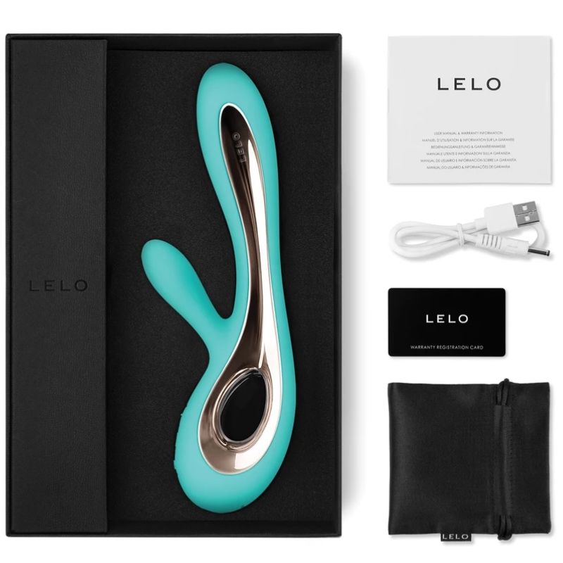 LELO SORAYA 2 VIBRADOR RABBIT AQUA