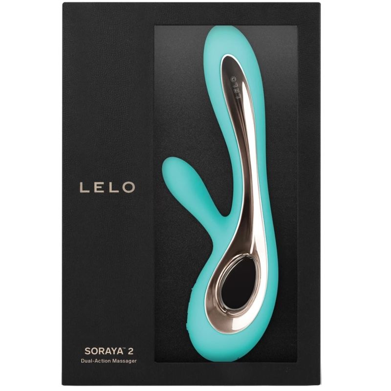 LELO SORAYA 2 VIBRADOR RABBIT AQUA