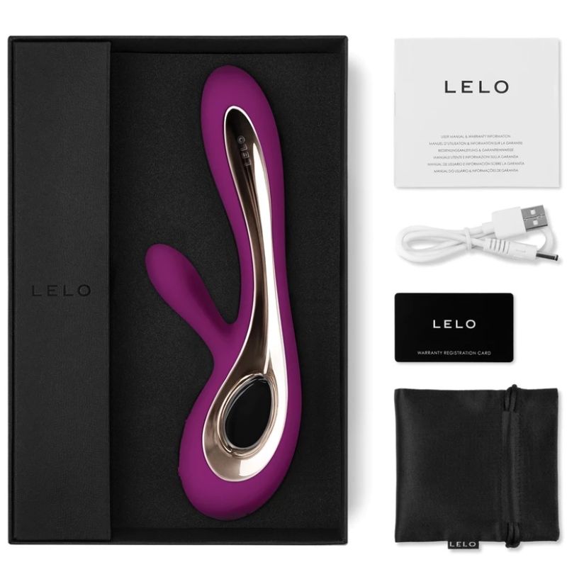 LELO SORAYA 2 VIBRADOR RABBIT DEEP ROSE