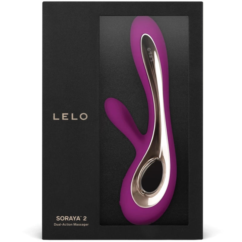 LELO SORAYA 2 VIBRADOR RABBIT DEEP ROSE