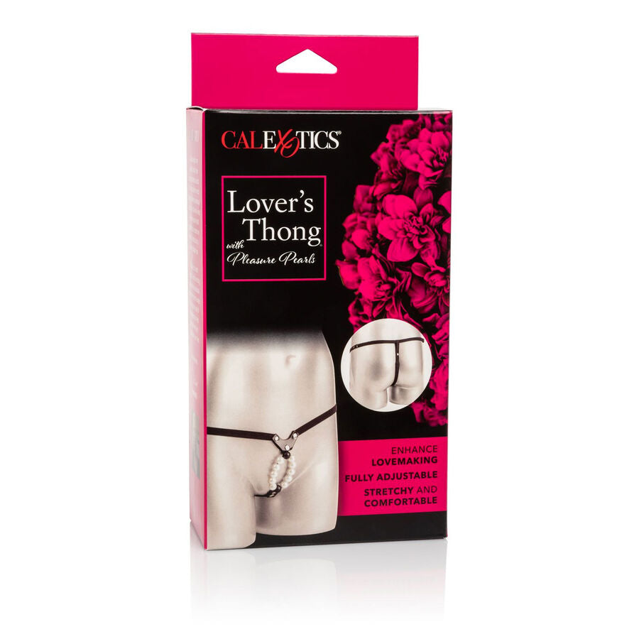 CALEX LOVERS TANGA CON PERLAS DE PLACER