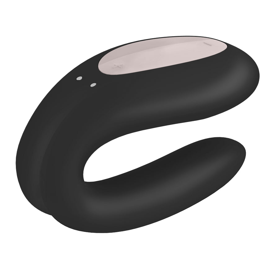 SATISFYER DOUBLE JOY CON APP ORO NEGRO