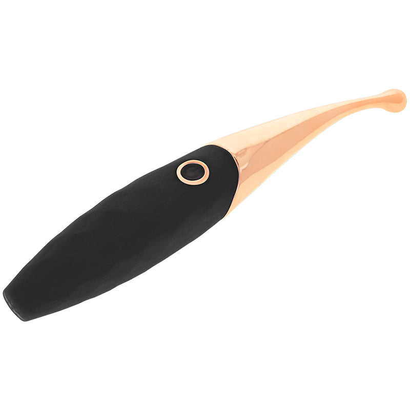 OHMAMA ESTIMULADOR CLITORIS RECARGABLE 36 MODOS NEGRO PINKGOLD