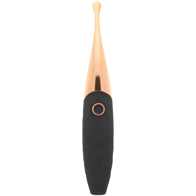 OHMAMA ESTIMULADOR CLITORIS RECARGABLE 36 MODOS NEGRO PINKGOLD