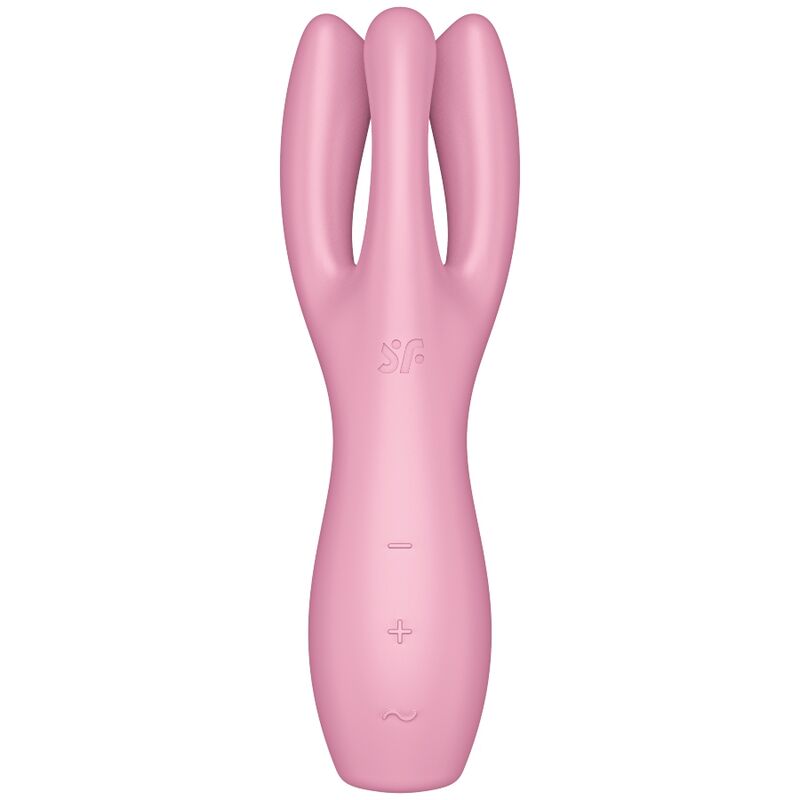 SATISFYER THREESOME 3 VIBRADOR ROSA