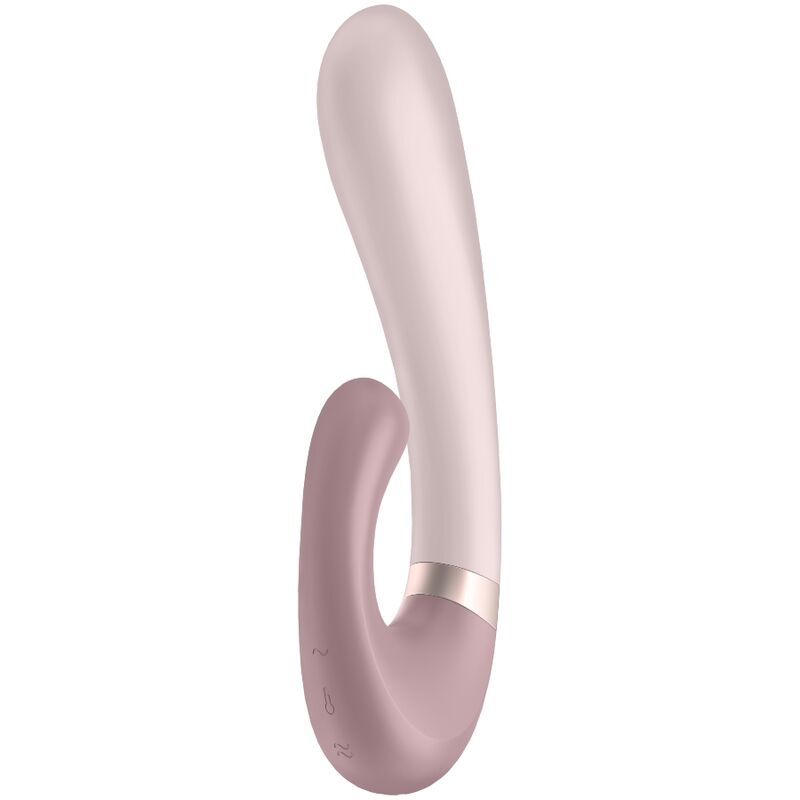 SATISFYER HEAT WAVE VIBRADOR APP ROSA