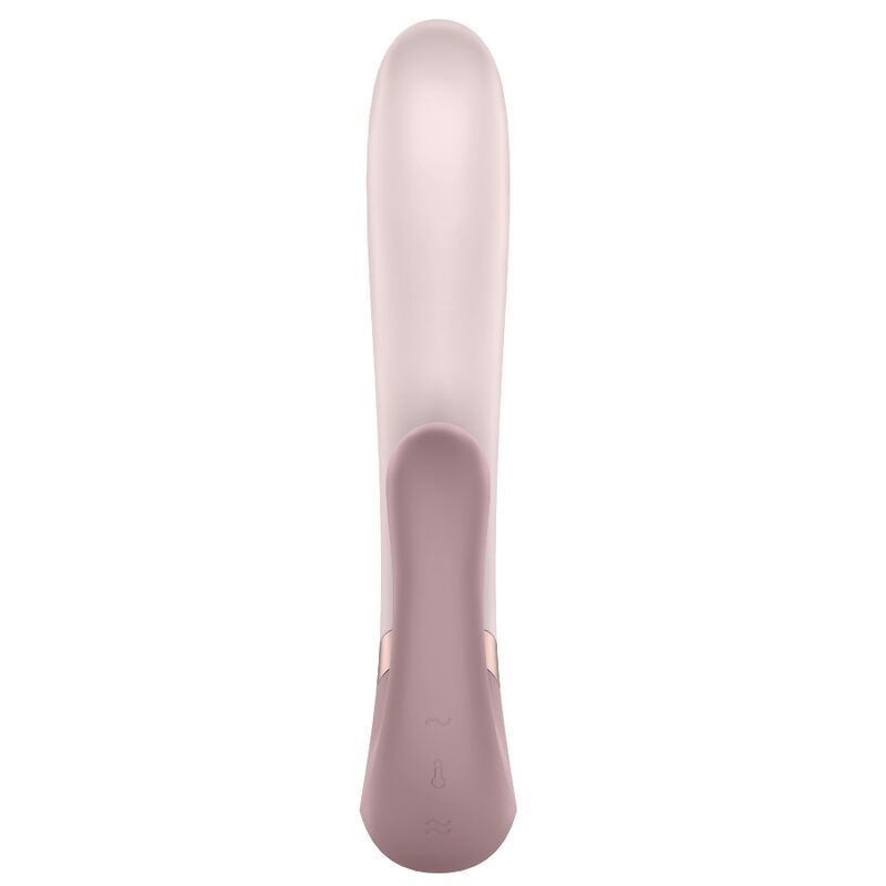 SATISFYER HEAT WAVE VIBRADOR APP ROSA