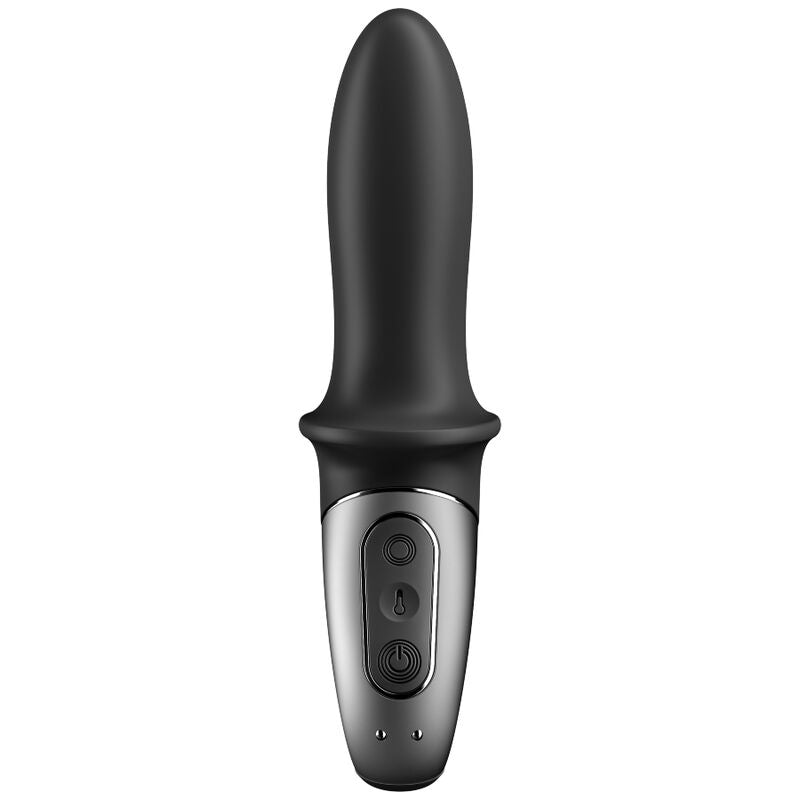 SATISFYER HOT PASSION VIBRADOR ANAL APP NEGRO